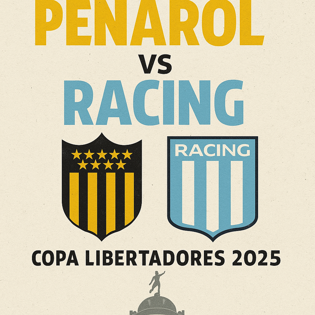 Poster Peñarol contra Racing
